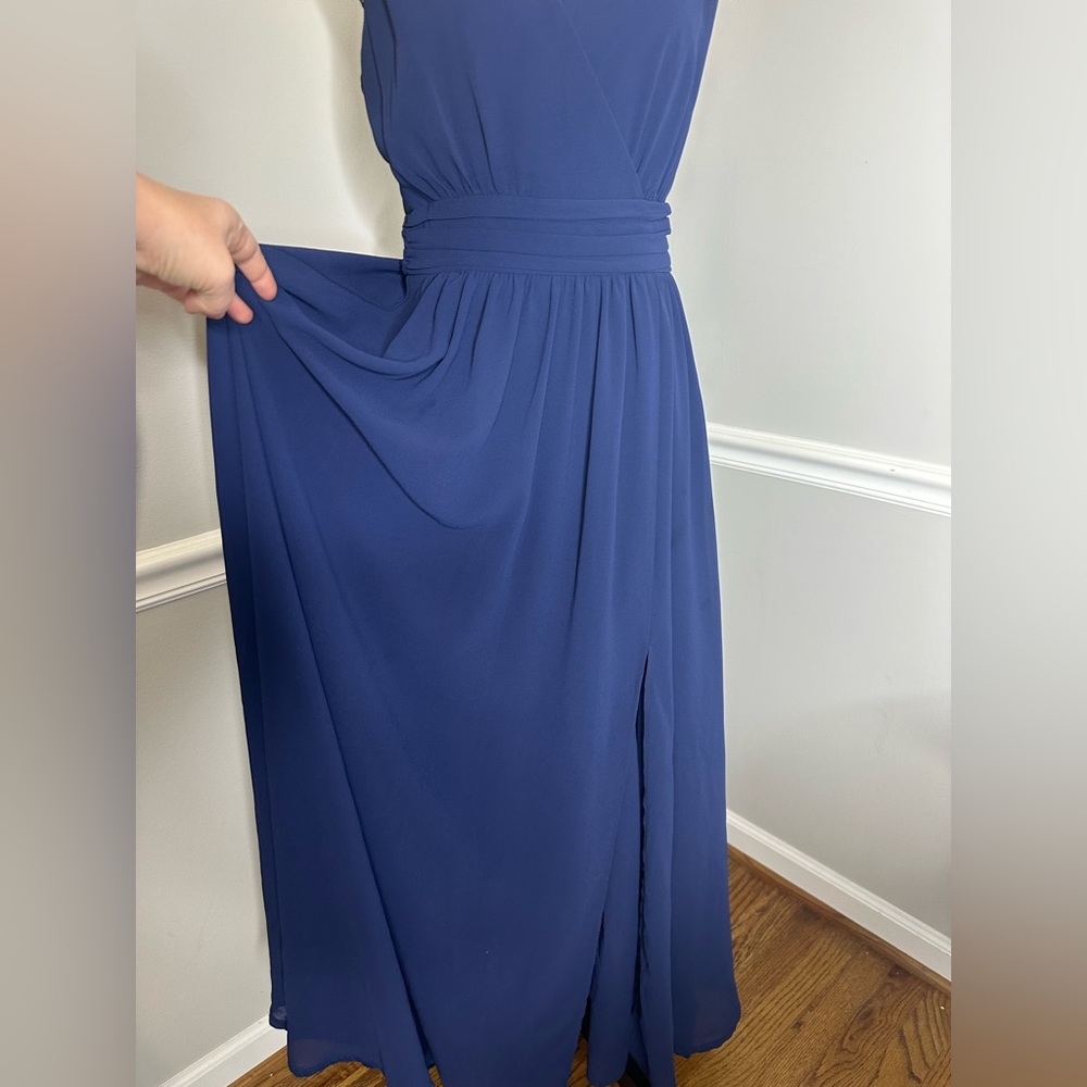 Lulu's Deep Blue Maxi Dress - Picture 11 of 14